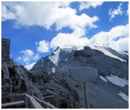 Blick von der Payerhtte zum Ortler