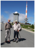 "Brocken-Benno" besteigt am 22.06.2013 zum 7.027 Mal den Brocken