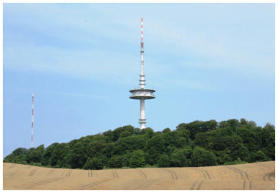 Blick auf den Bungsberg