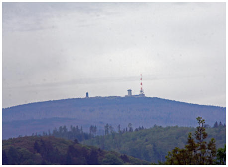 Blick auf den Brocken